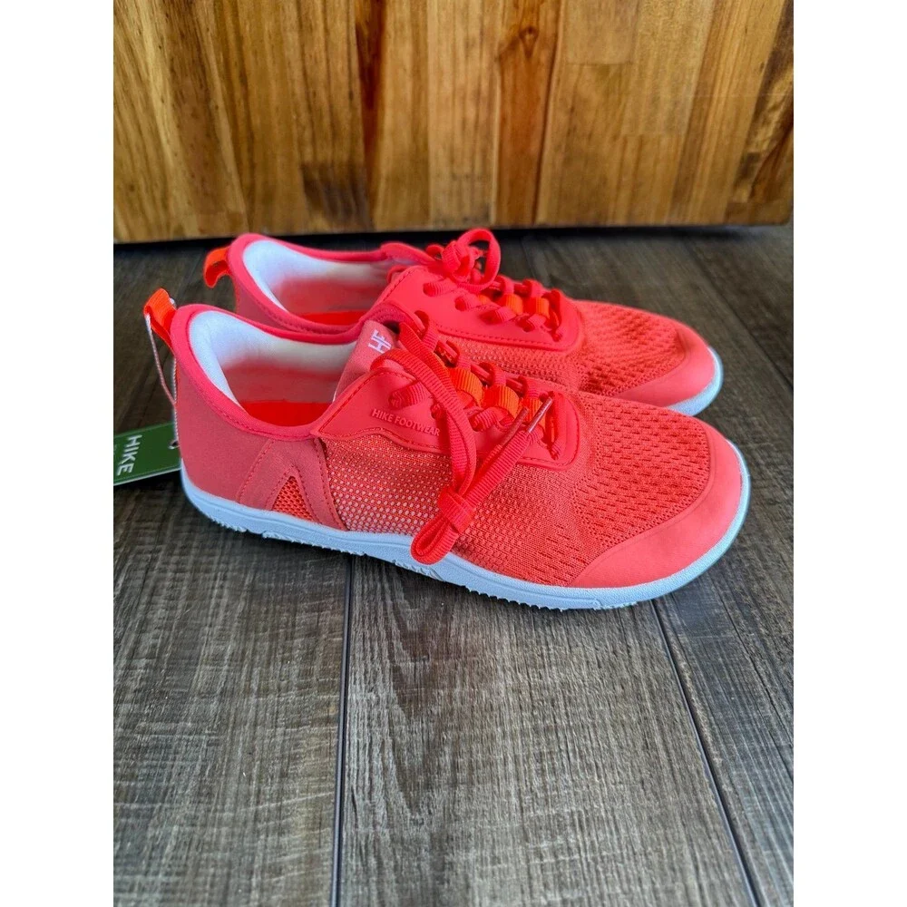 Women’s HF Hike Footwear Stride Ergonomic Barefoot Shoes Sz. 7.5 NWT Orange